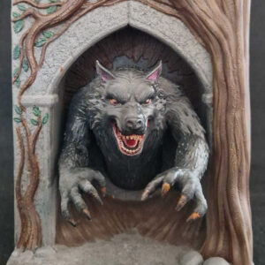 Werewolf Emerging Book Nook