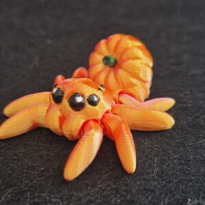 Articulated Pumpkin Spider