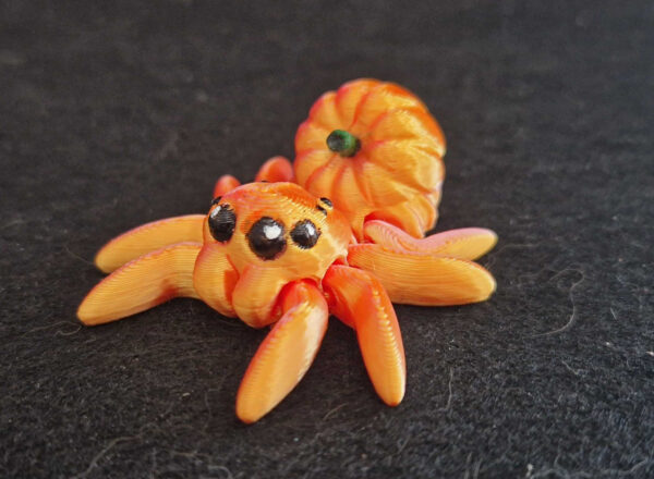 Articulated Pumpkin Spider